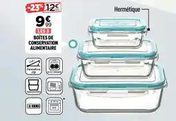 Centrakor Boîtes de conservation alimentaire offre