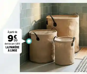 LA PANIÈRE À LINGE
