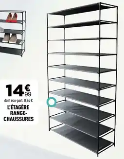 Centrakor L'etagere range-chayssures offre
