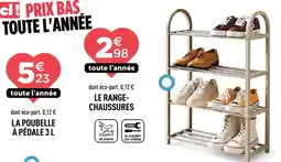 Centrakor LE RANGE-CHAUSSURES offre