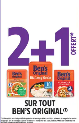 Intermarché Contact Ben's Original offre