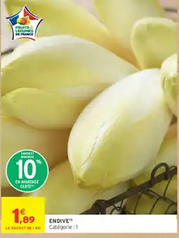 Intermarché Contact ENDIVE offre
