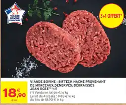 Intermarché Contact JEAN ROZÉ Bifteck haché offre