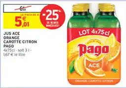 Intermarché Contact Pago Jus Ace offre