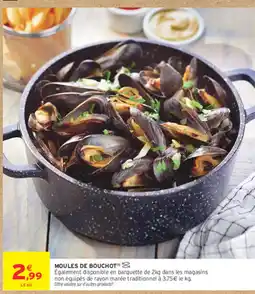 Intermarché Contact Moules de bouchot offre