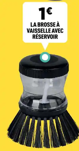 Centrakor La brosse à vaisselle avec réservoir offre