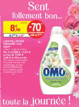 Intermarché Contact OMO Lessive liquide Prendre l'air offre