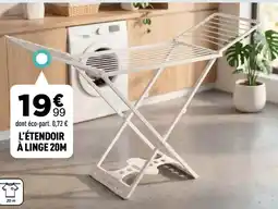 Centrakor L'ÉTENDOIR À LINGE 20M offre