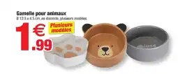 Bazarland Gamelle pour animaux offre