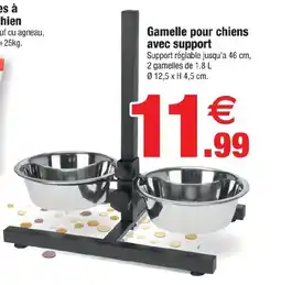 Bazarland Gamelle pour chiens offre