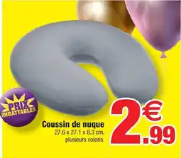 Bazarland Coussin de nuque offre