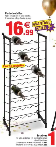 Bazarland Porte-bouteilles offre