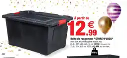 Bazarland STORE'N'LOCK Boîte de rangement offre