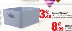 Bazarland Caisse "Nuage" offre