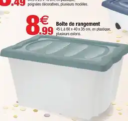 Bazarland Boîte de rangement offre