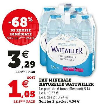 Wattwiller eau minerale naturelle