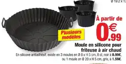 Bazarland Moule en silicone pour friteuse à air chaud offre