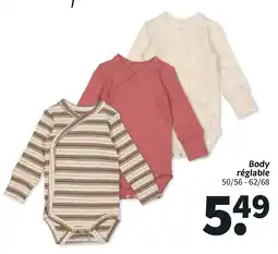 Wibra Body réglable offre