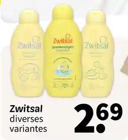Wibra Zwitsal diverses variantes offre