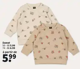 Wibra MINI Sweat offre