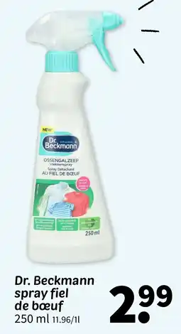 Wibra Dr. Beckmann spray fiel de bœuf offre
