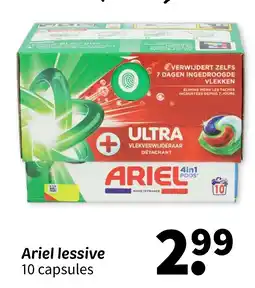Wibra Ariel lessive offre