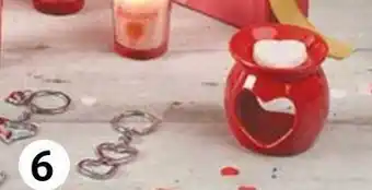 Auchan Porte clés coeur en métal offre