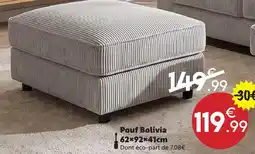 Maxi Bazar Pouf bolivia offre