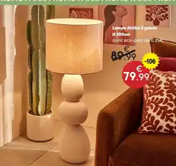 Maxi Bazar Lampe alitha 3 galets offre