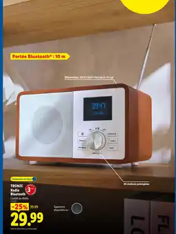 Lidl Tronic radio bluetooth offre
