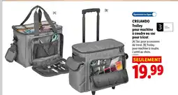 Lidl Crelando trolley pour machine à coudre ou sac pour tricot offre
