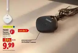 Lidl Tronic traceurs connectés offre
