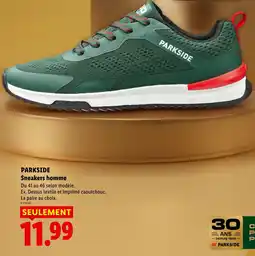 Lidl Parkside sneakers homme offre