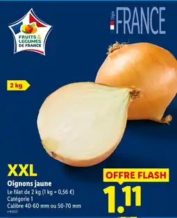 Lidl Oignons jaunes offre