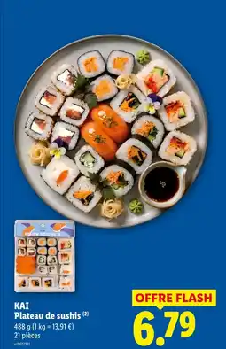 Lidl Kai plateau de sushis offre