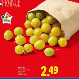 Lidl Mirabelle offre