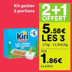 Hmarket Kiri Kit goûter offre