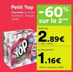 Hmarket YOP Petit Yop offre