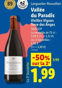 Lidl Castel vallée du paradis offre