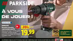 Lidl Parkside perceuse-visseuse à percussion sans fil offre