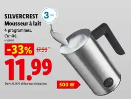 Lidl Silvercrest mousseur à lait offre