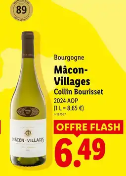 Lidl Mâcon-villages offre