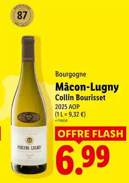 Lidl Collin bourisset mâcon-lugny 2025 aop offre