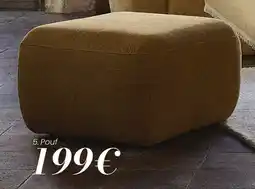 Maisons du Monde Pouf asma offre