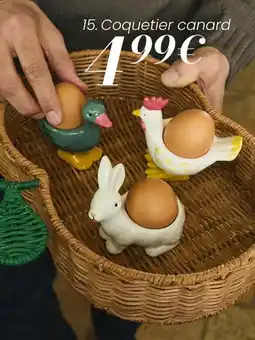 Maisons du Monde Coquetier canard offre