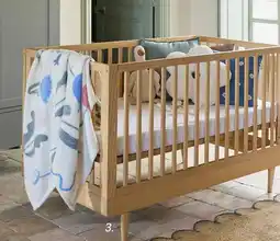 Maisons du Monde Lit bébé évolutif mini jungle offre
