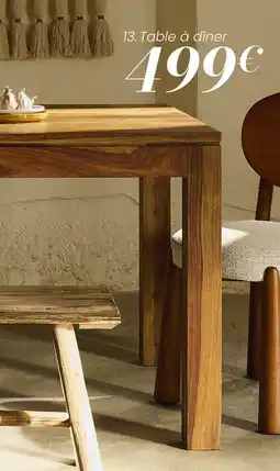 Maisons du Monde Table à dîner stockholm offre