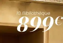 Maisons du Monde Bibliothèque posadas offre