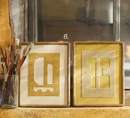 Maisons du Monde Ensemble de 2 toiles offre