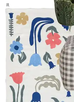 Maisons du Monde Tapis brodé offre